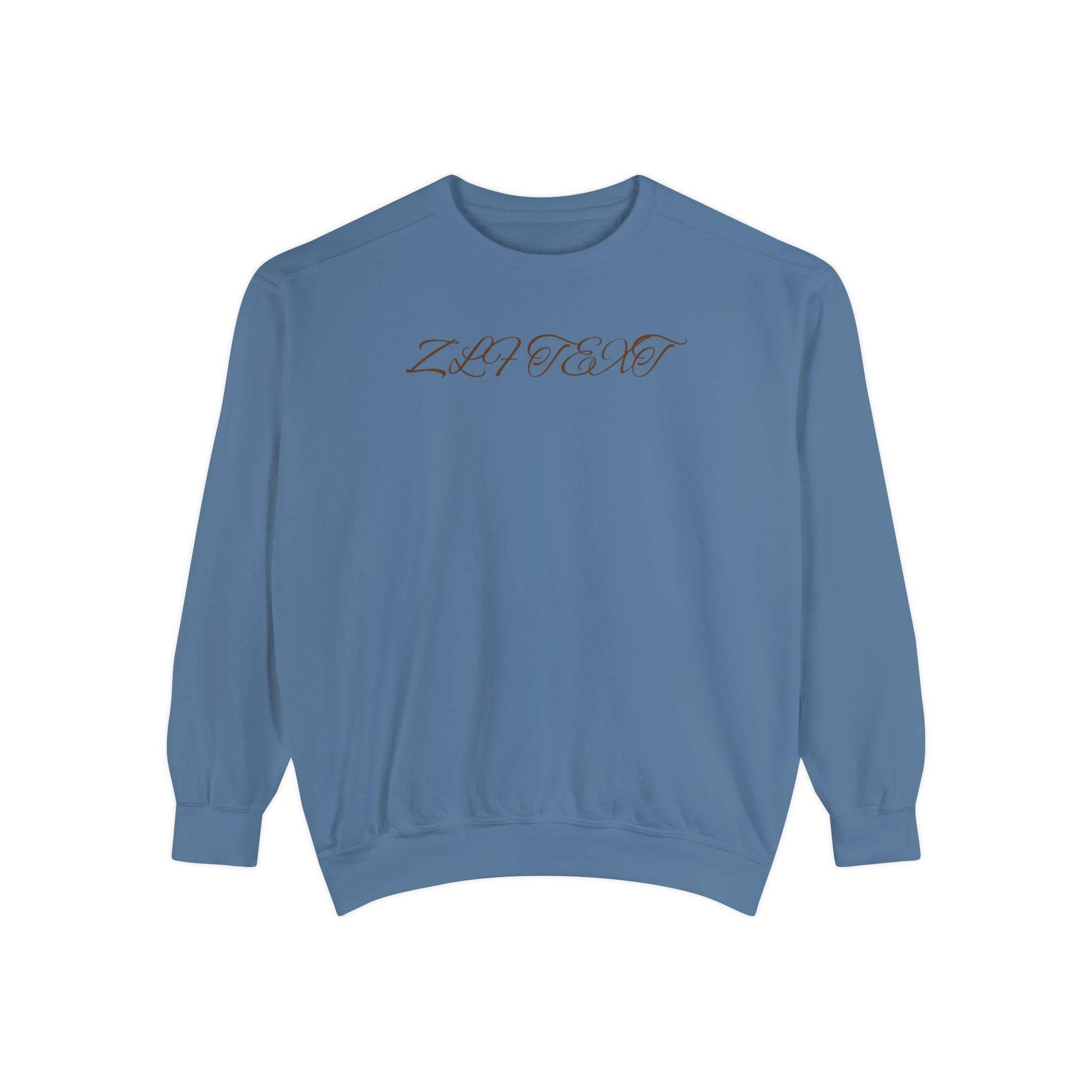 Scroll Unisex Garment-Dyed Sweatshirt - Zion Legend Fashions