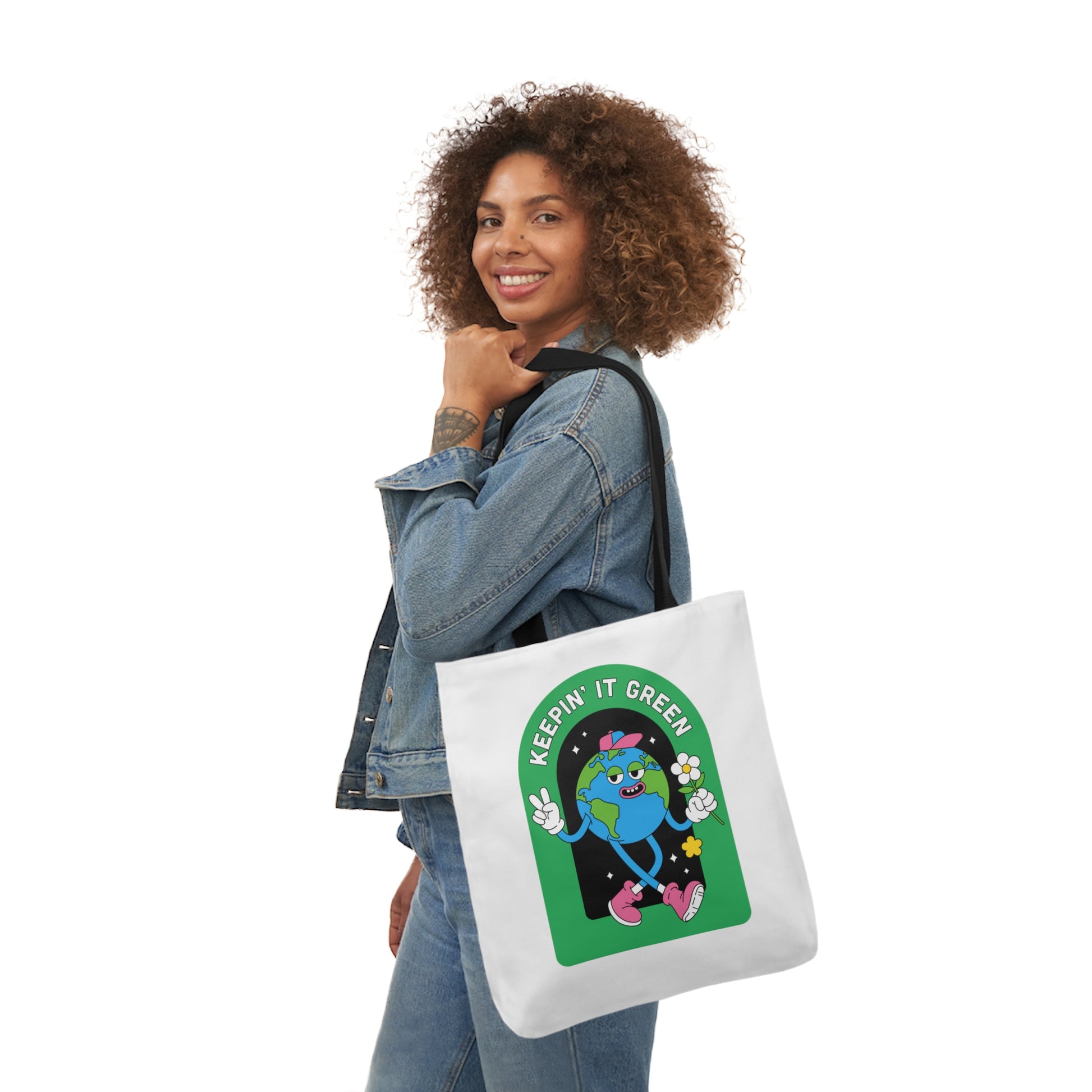 KIG Canvas Tote Bag, 5-Color Straps - Zion Legend Fashions