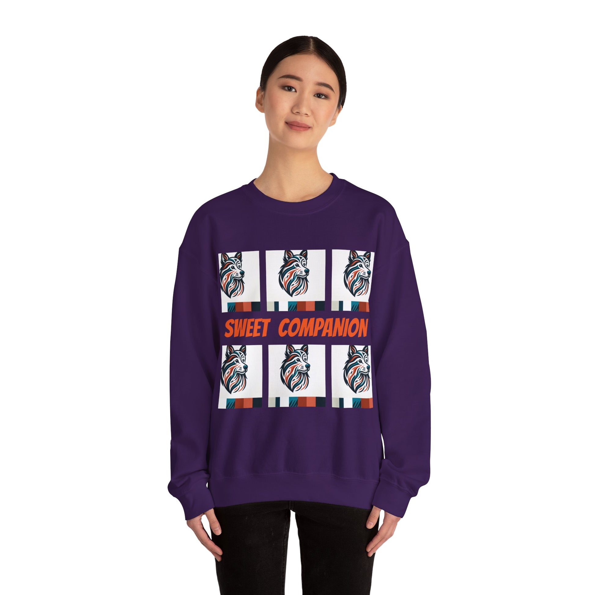 Sweet Companion Unisex Heavy Blend Fox ™ Crewneck Sweatshirt - Zion Legend Fashions