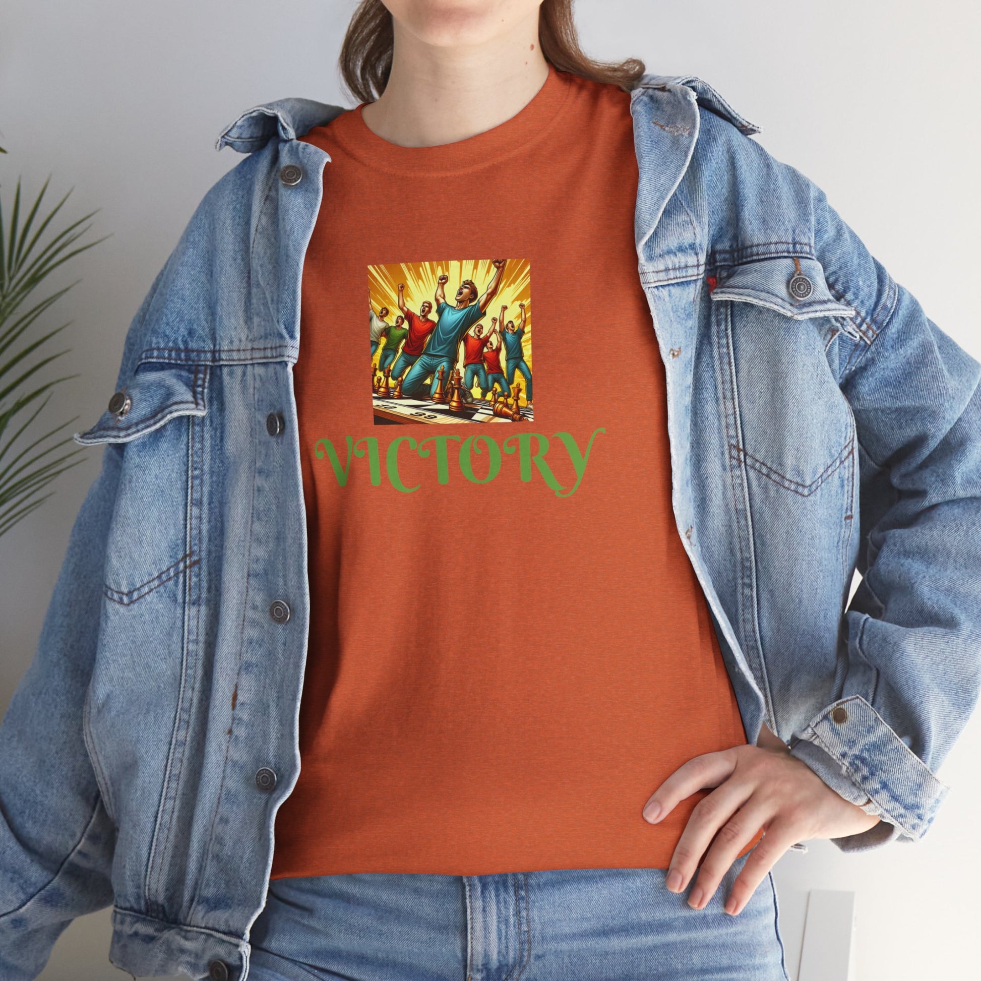 Victory Unisex Heavy Cotton Tee - Zion Legend Fashions