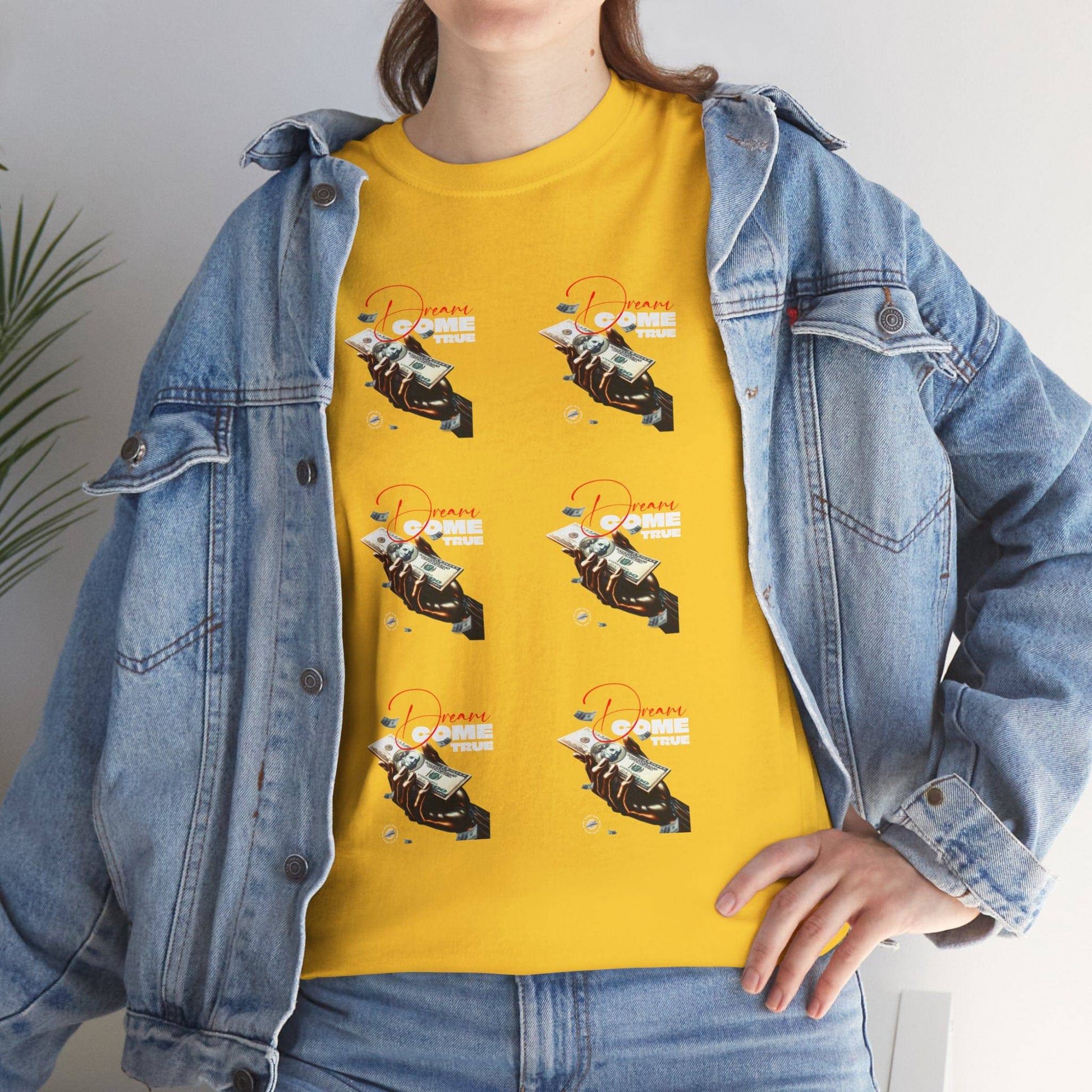 Dream Come True Unisex Heavy Cotton Tee - Zion Legend Fashions