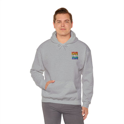 Love B Love  Vibrant colourful Unisex Heavy Hoodies sweatshirt - Zion Legend Fashions