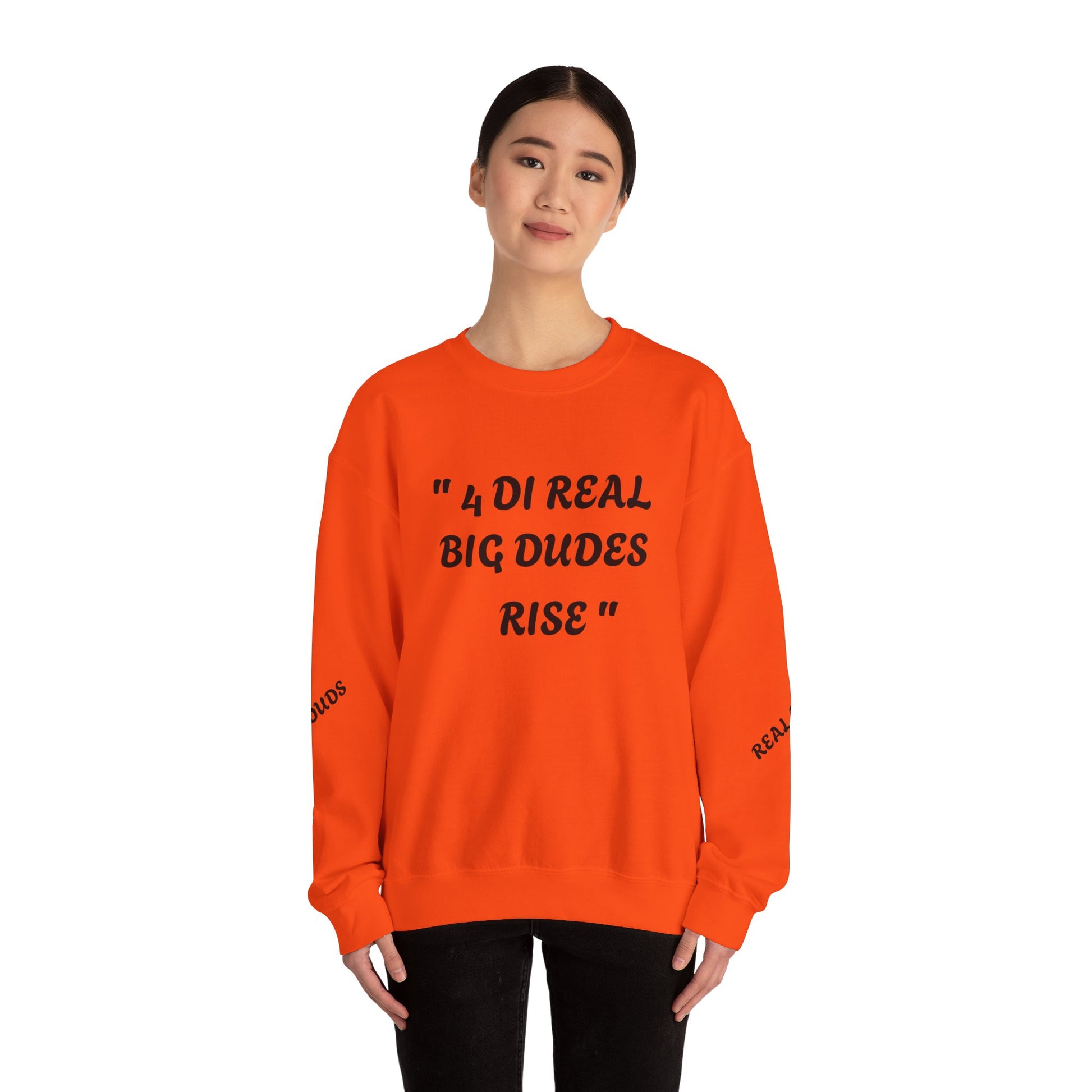 4 DI Real Big Dudes Rise Unisex Heavy Blend™ Crewneck Sweatshirt - Zion Legend Fashions