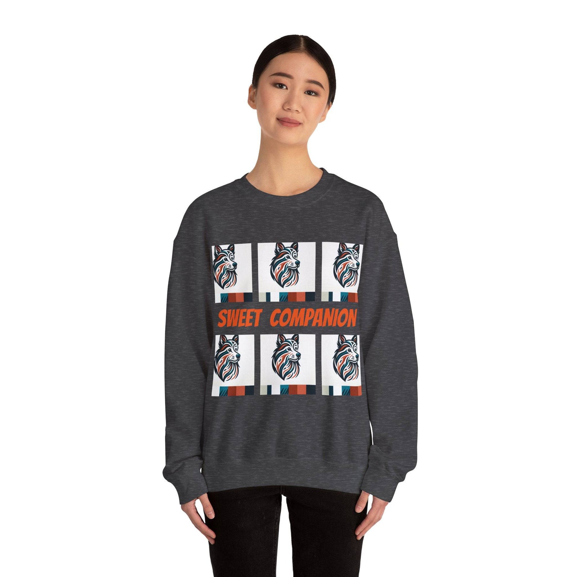Sweet Companion Unisex Heavy Blend Fox ™ Crewneck Sweatshirt - Zion Legend Fashions