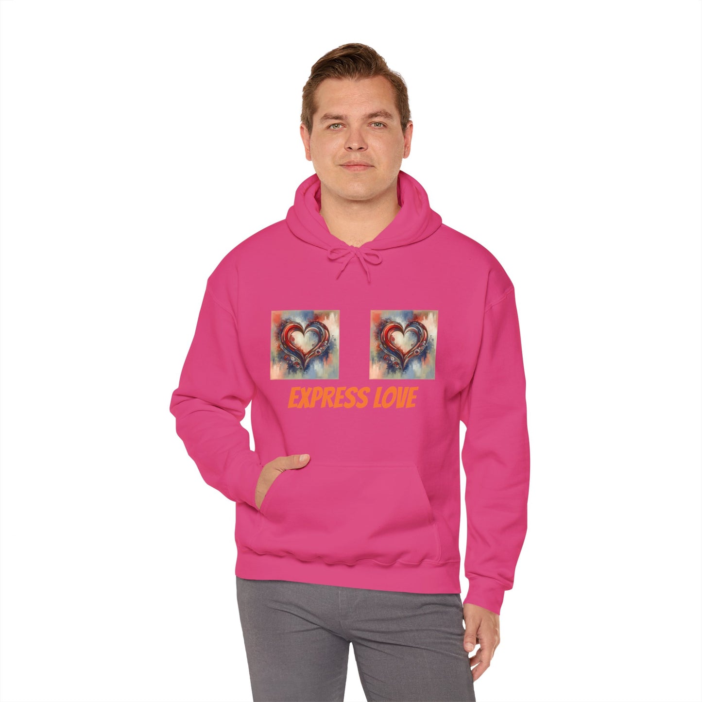 Love Unisex Heavy Blend™ Hooded Sweatshirt - Zion Legend Fashions
