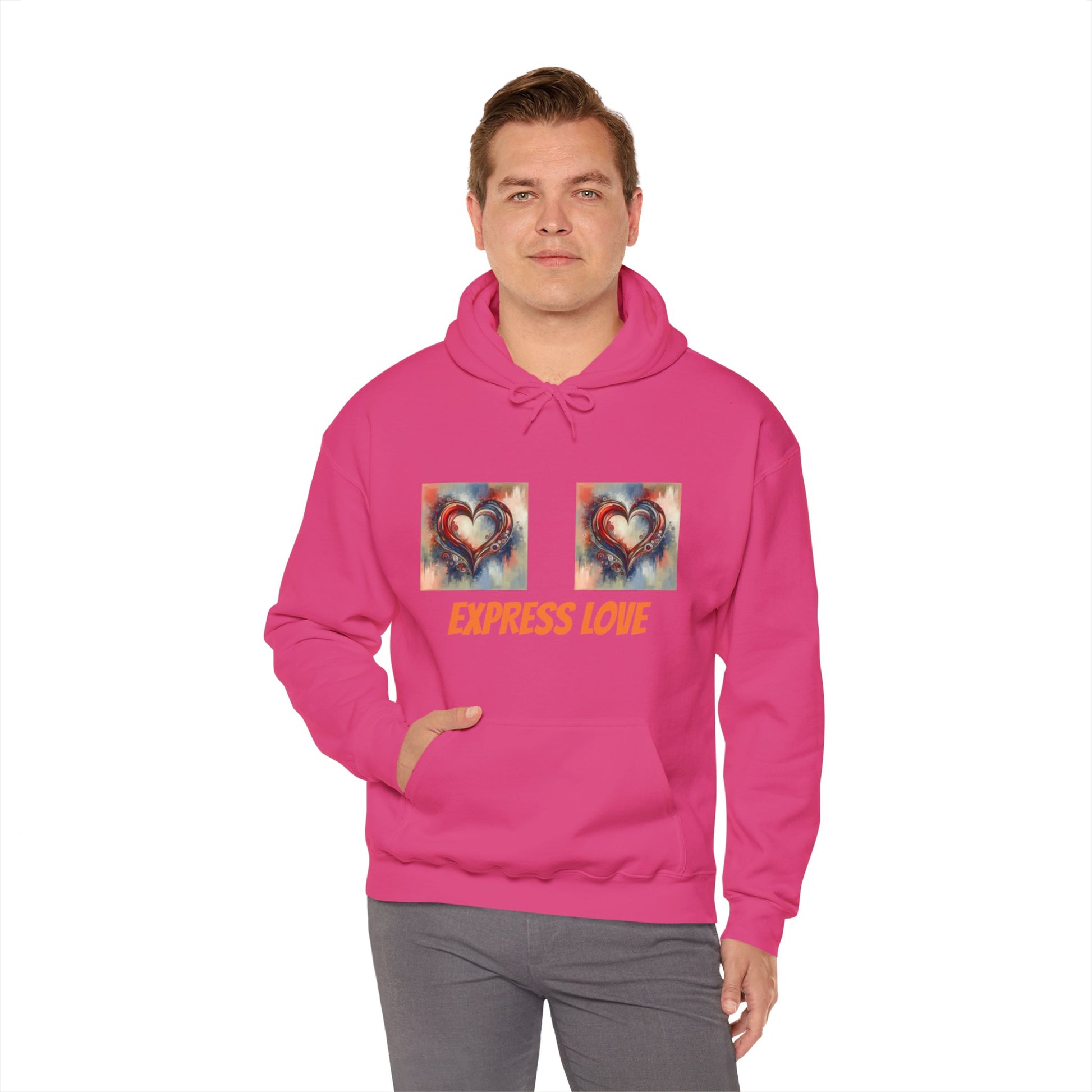 Love Unisex Heavy Blend™ Hooded Sweatshirt - Zion Legend Fashions
