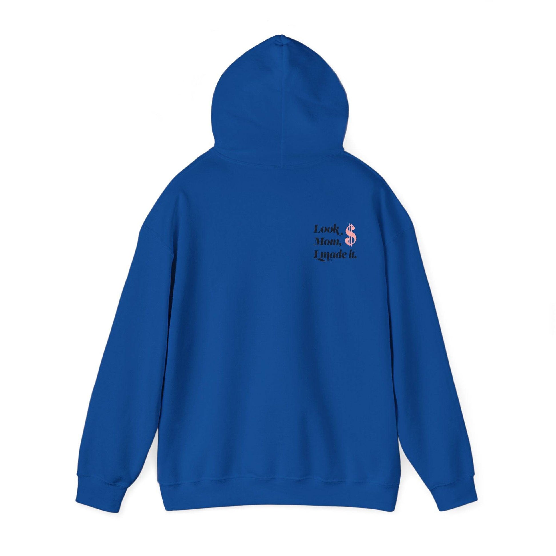 Look Mum  Unisex Heavy Blend™ Hooded Sweatshirt - Zion Legend Fashions