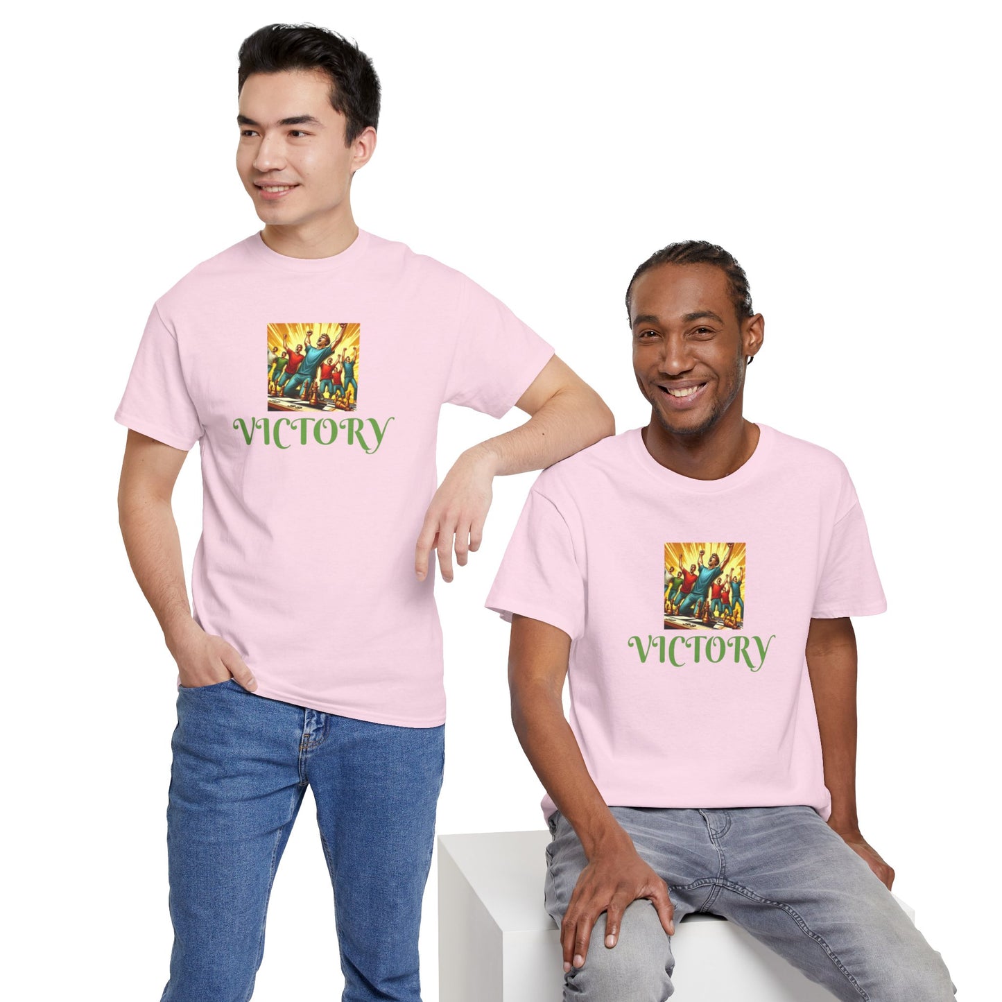 Victory Unisex Heavy Cotton Tee - Zion Legend Fashions