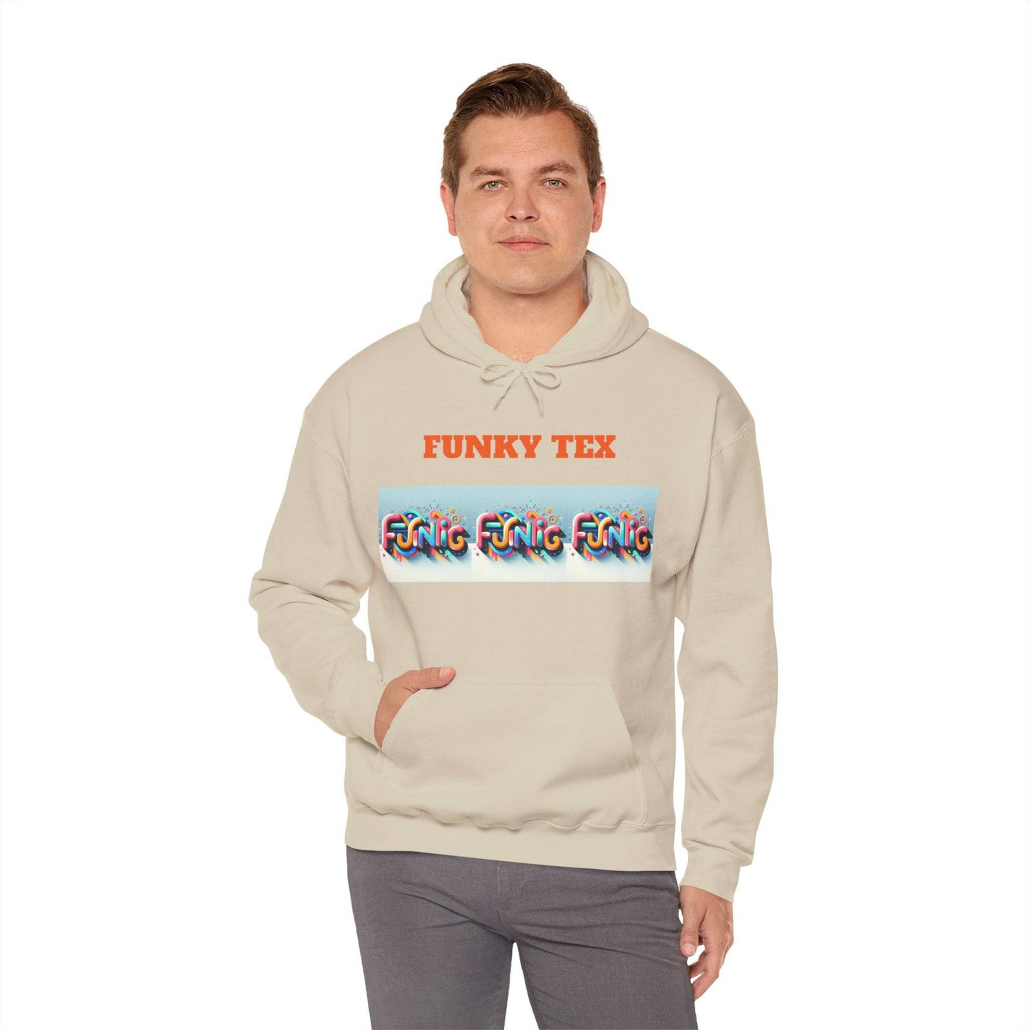 Funky Tex Unisex Heavy Blend™ Hooded Sweatshirt - Zion Legend Fashions