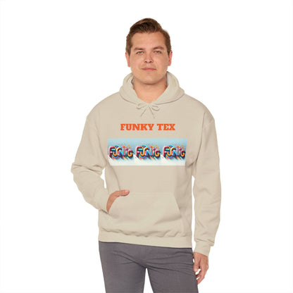 Funky Tex Unisex Heavy Blend™ Hooded Sweatshirt - Zion Legend Fashions