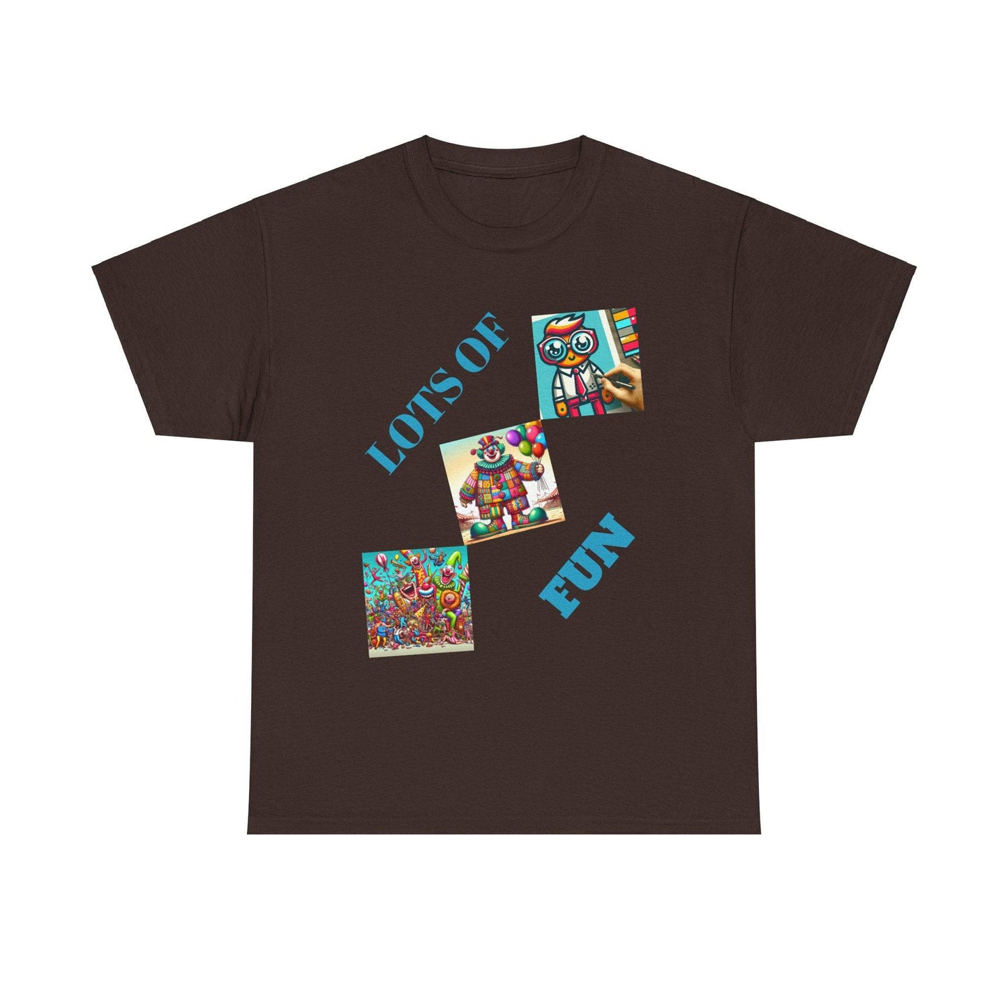 Lots of Fun Unisex  Heavy US Cotton T-Shirt - Zion Legend Fashions