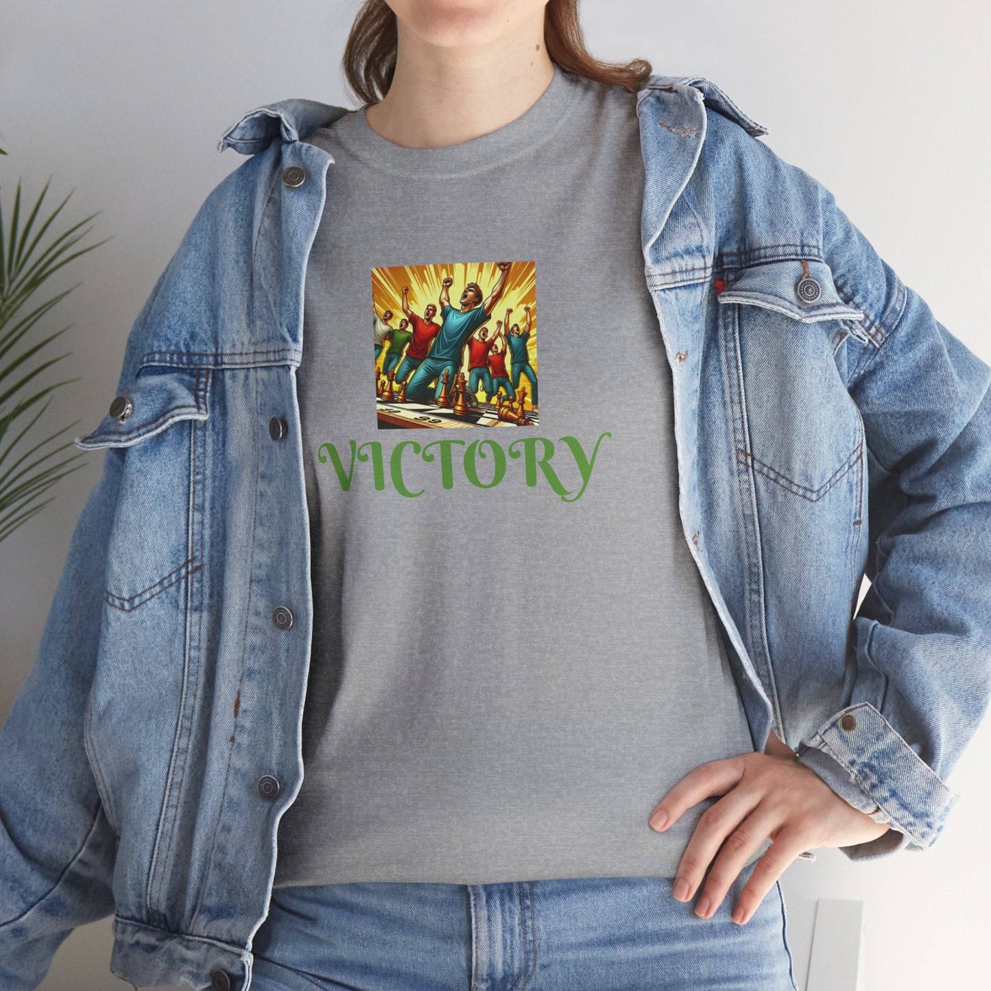 Victory Unisex Heavy Cotton Tee - Zion Legend Fashions