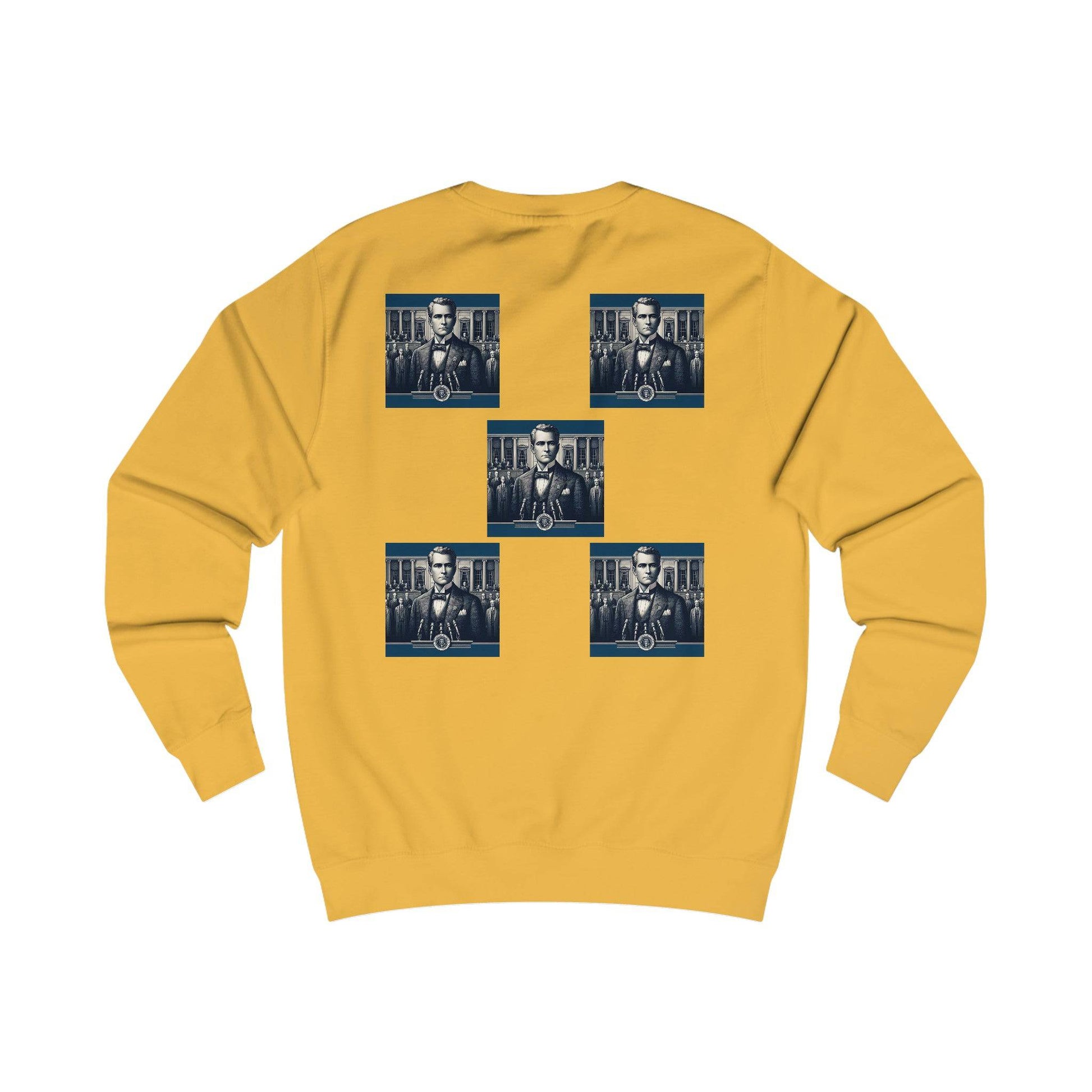 Square Blue  Men's Sweatshirt - Zion Legend Fashions