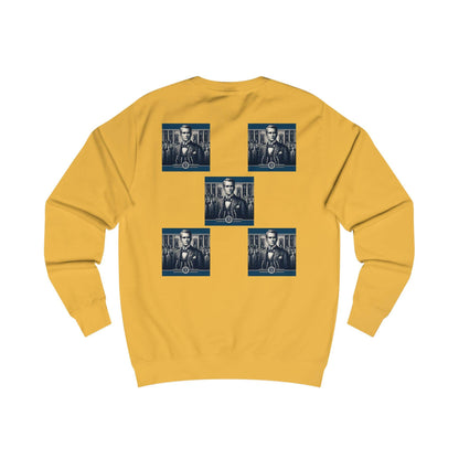 Square Blue  Men's Sweatshirt - Zion Legend Fashions
