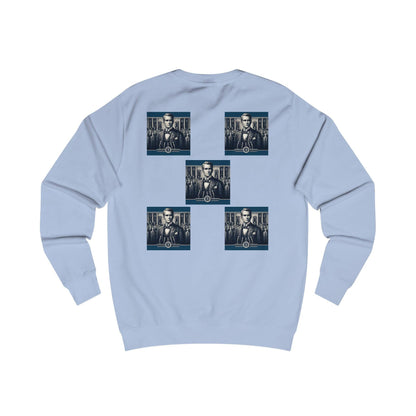 Square Blue  Men's Sweatshirt - Zion Legend Fashions