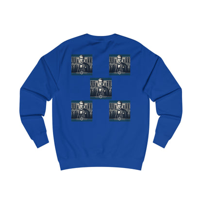 Square Blue  Men's Sweatshirt - Zion Legend Fashions