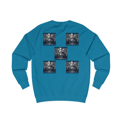 Square Blue  Men's Sweatshirt - Zion Legend Fashions