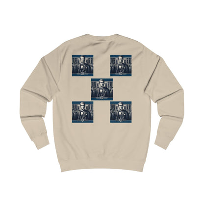 Square Blue  Men's Sweatshirt - Zion Legend Fashions