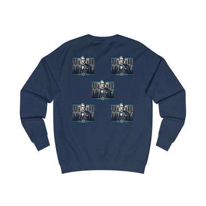 Square Blue  Men's Sweatshirt - Zion Legend Fashions