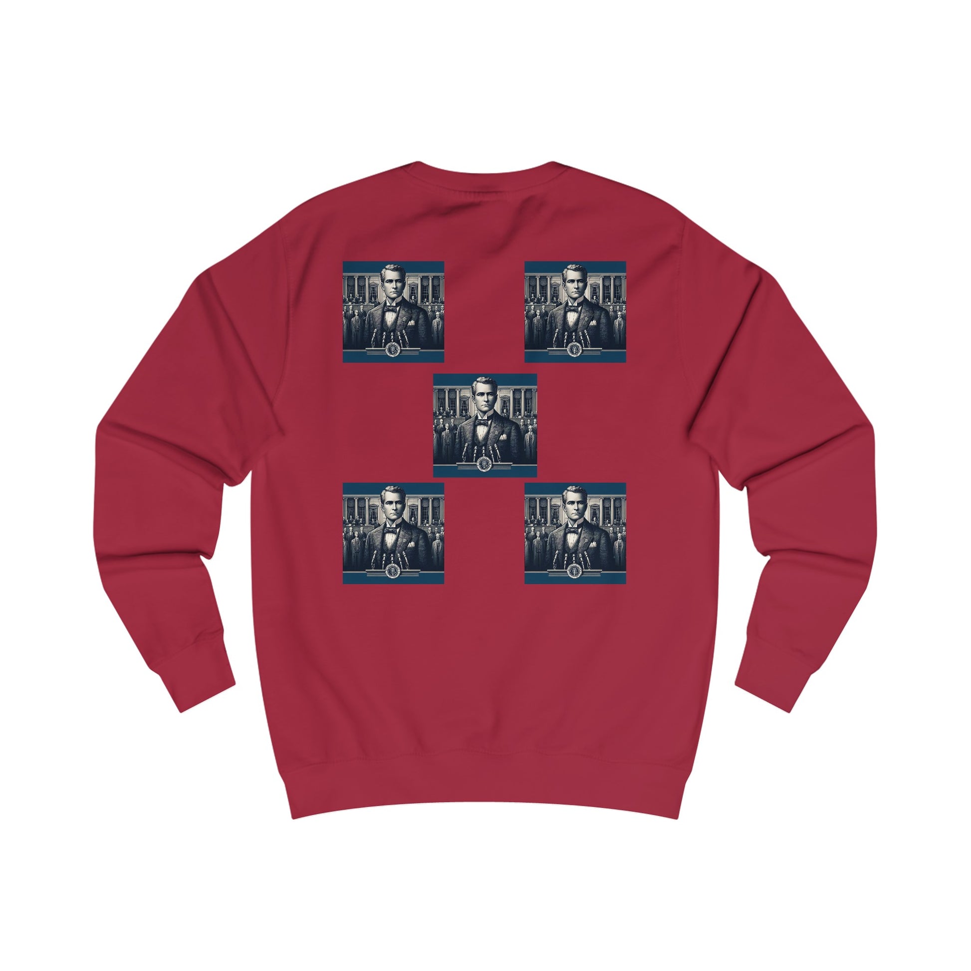 Square Blue  Men's Sweatshirt - Zion Legend Fashions