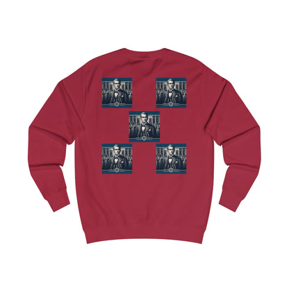 Square Blue  Men's Sweatshirt - Zion Legend Fashions
