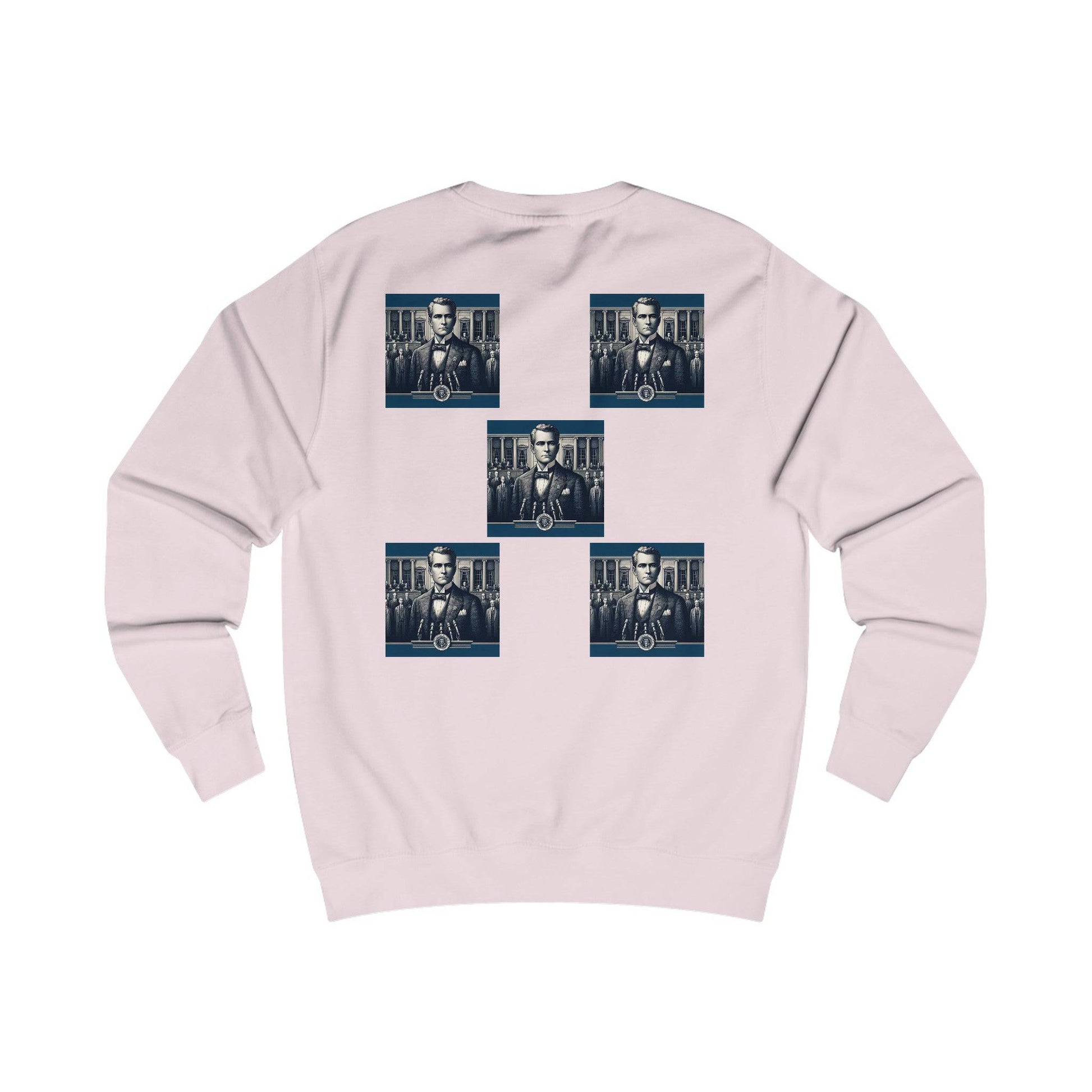 Square Blue  Men's Sweatshirt - Zion Legend Fashions