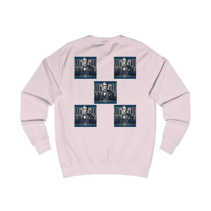 Square Blue  Men's Sweatshirt - Zion Legend Fashions