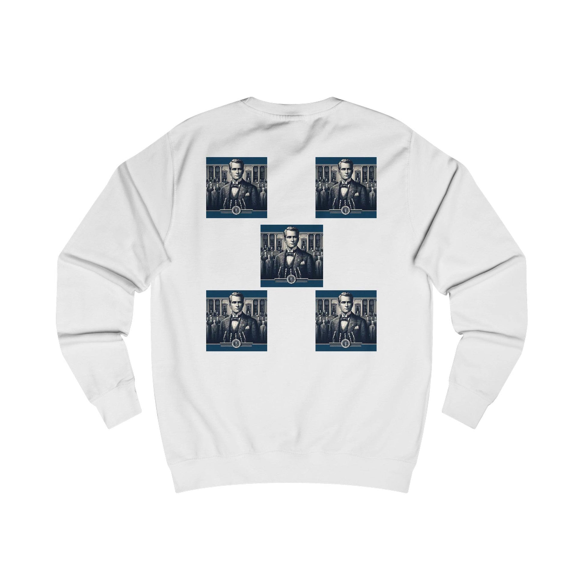 Square Blue  Men's Sweatshirt - Zion Legend Fashions