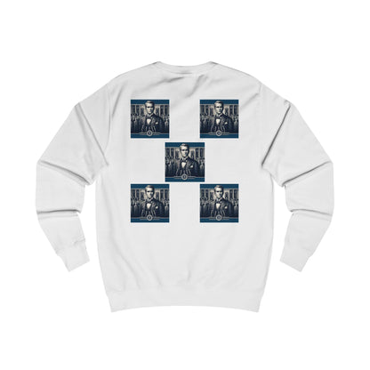 Square Blue  Men's Sweatshirt - Zion Legend Fashions