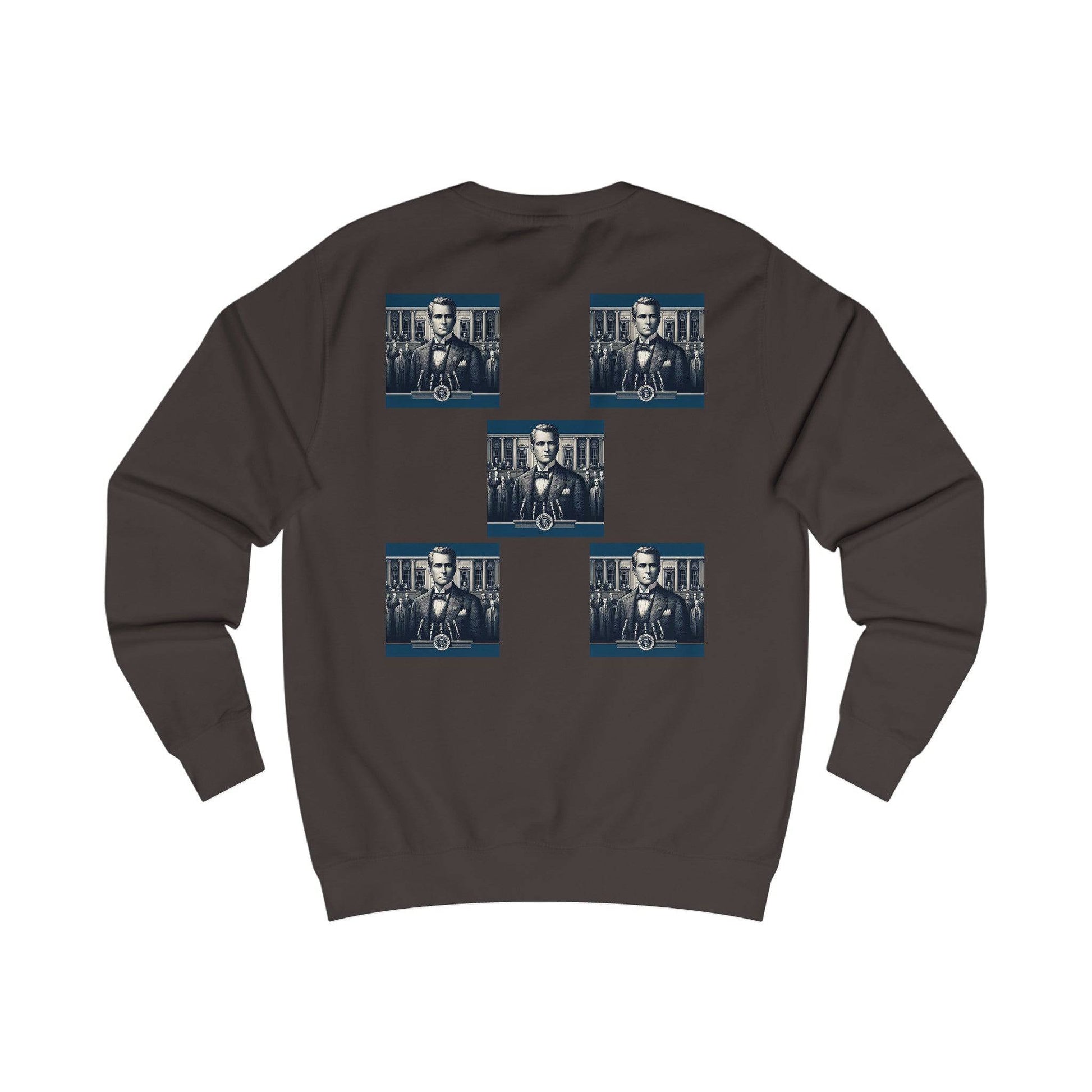 Square Blue  Men's Sweatshirt - Zion Legend Fashions