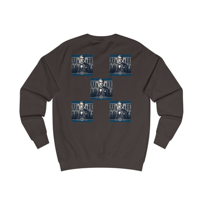 Square Blue  Men's Sweatshirt - Zion Legend Fashions