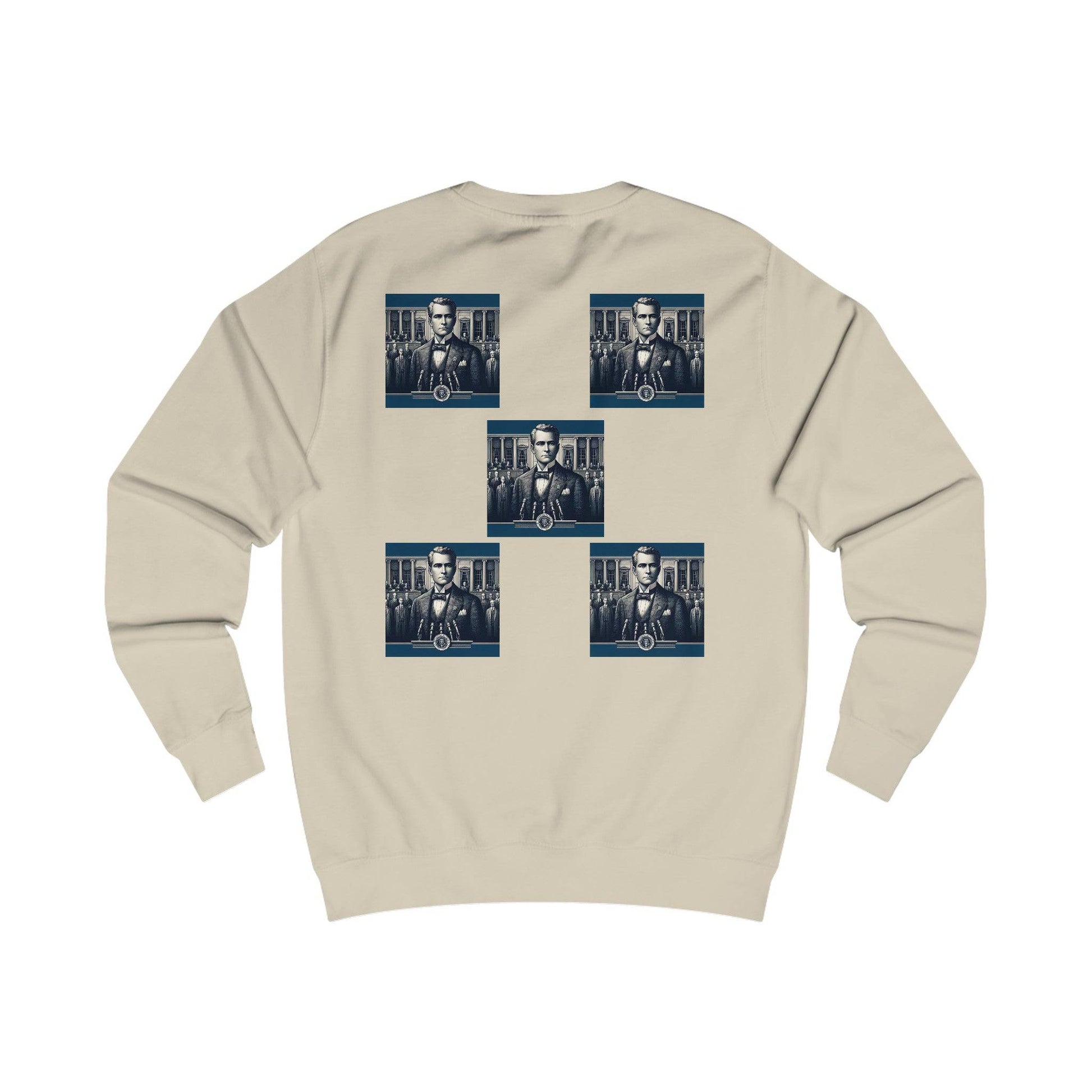 Square Blue  Men's Sweatshirt - Zion Legend Fashions