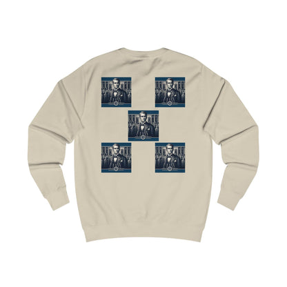 Square Blue  Men's Sweatshirt - Zion Legend Fashions