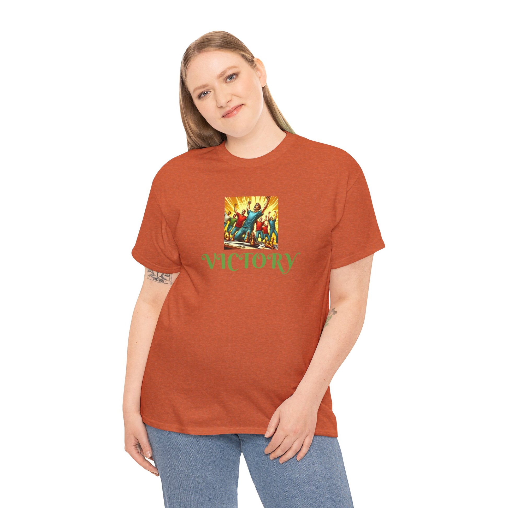 Victory Unisex Heavy Cotton Tee - Zion Legend Fashions