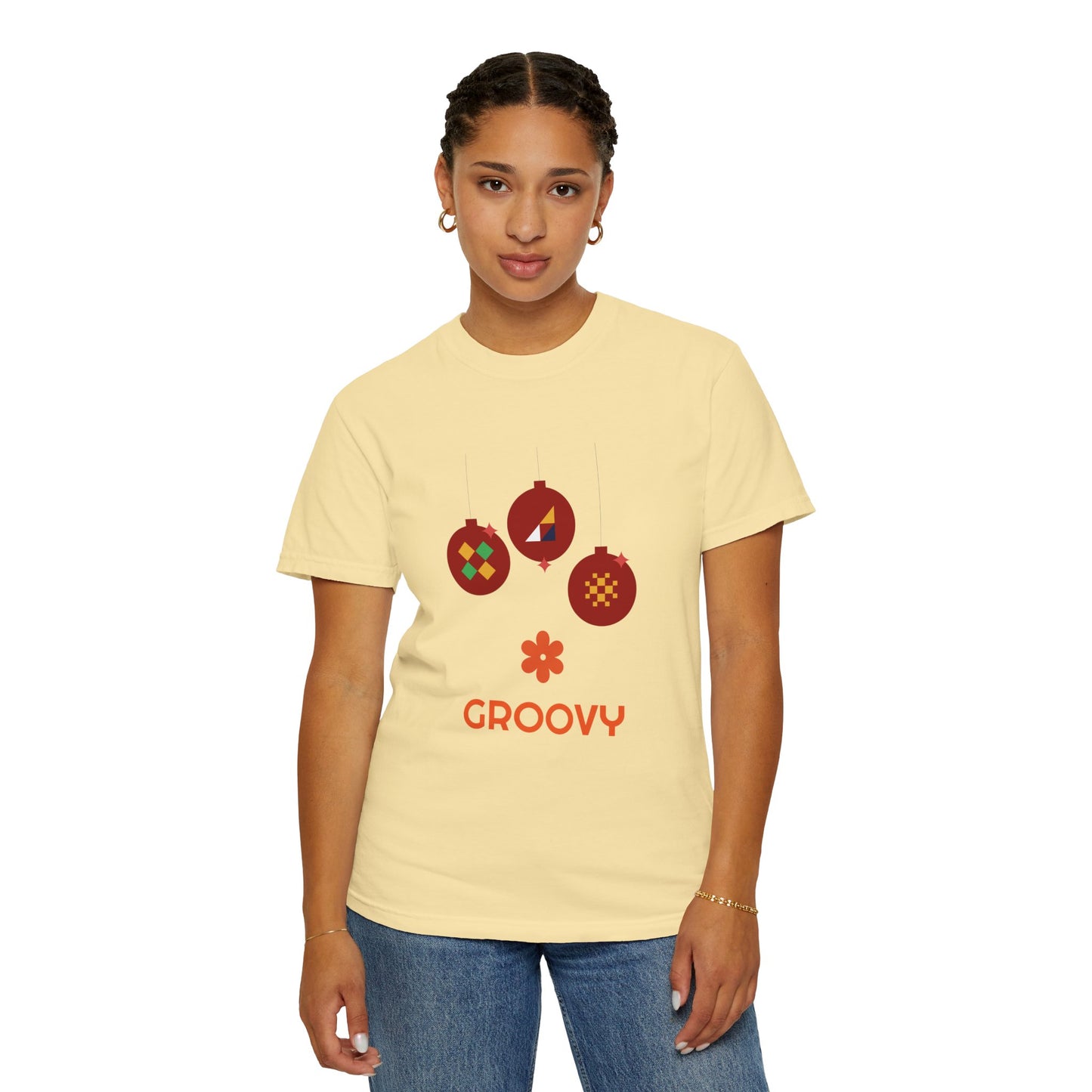 Groovy Unisex Garment-Dyed T-shirt - Zion Legend Fashions