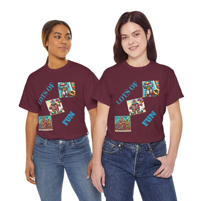 Lots of Fun Unisex  Heavy US Cotton T-Shirt - Zion Legend Fashions