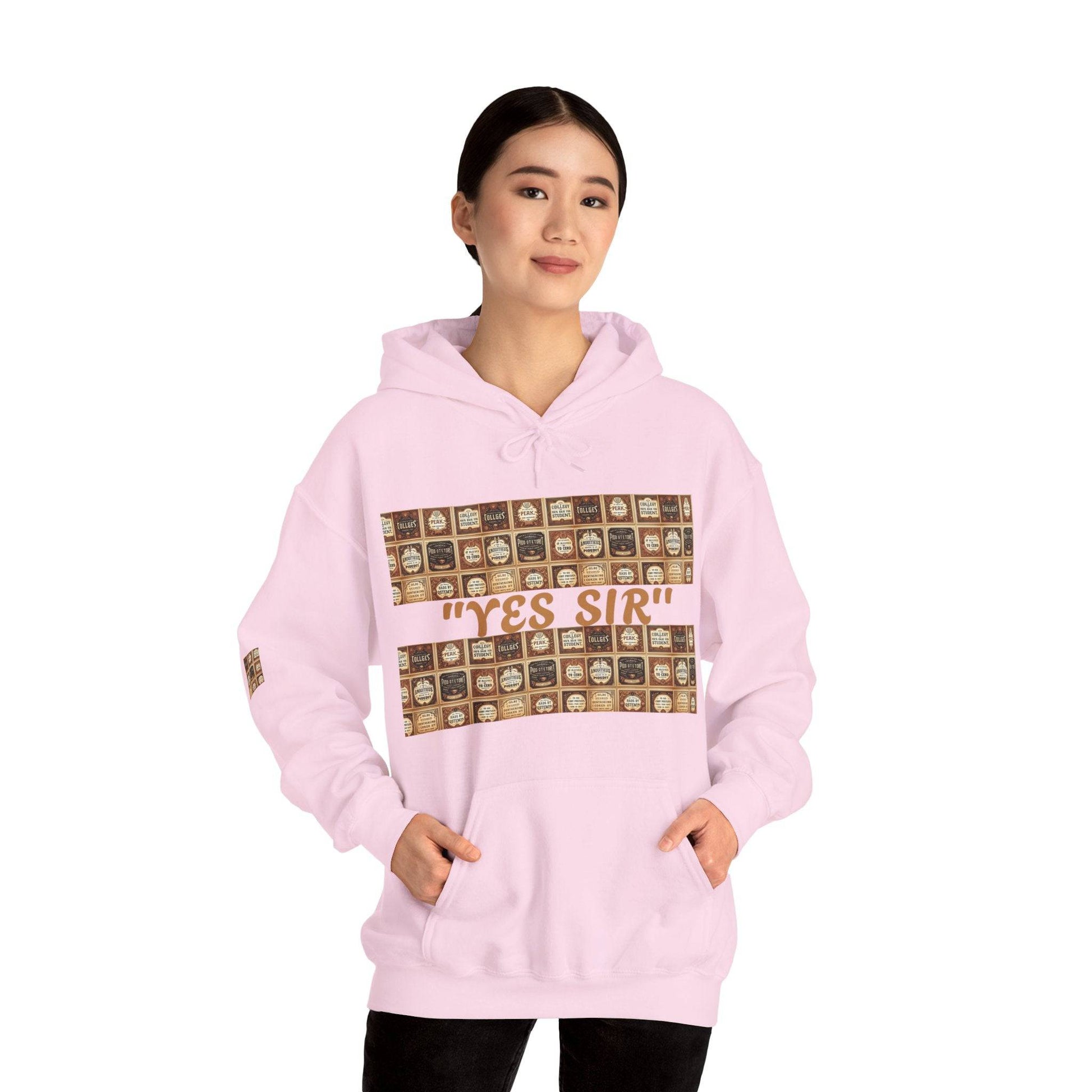 Yes Sir Unisex Heavy Blend™ Hooded Sweatshirt - Zion Legend Fashions