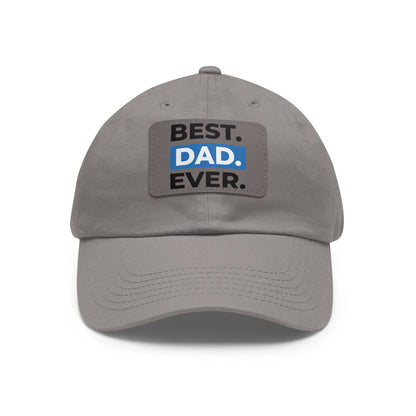 Dad Hat with Leather Patch (Rectangle)  -  Available USA Only - Zion Legend Fashions