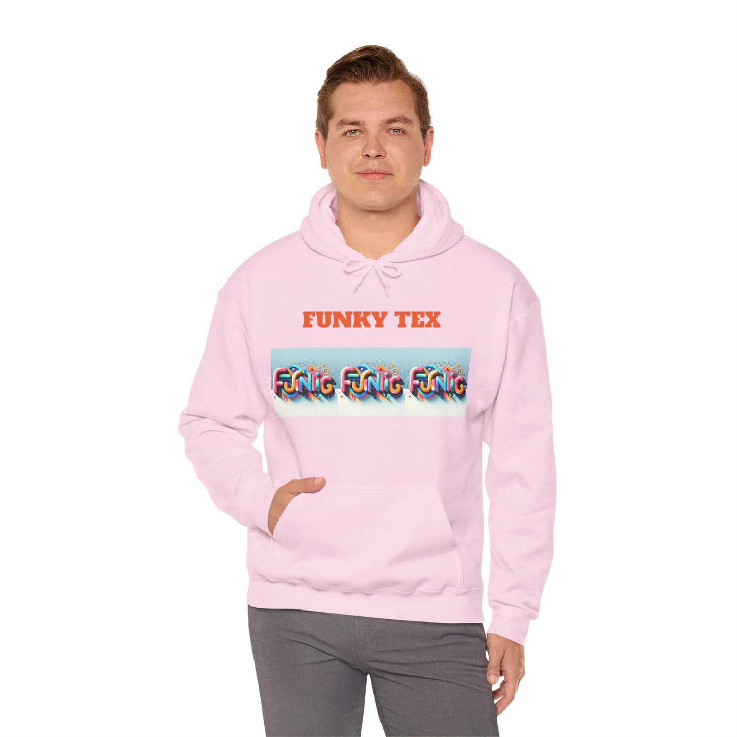 Funky Tex Unisex Heavy Blend™ Hooded Sweatshirt - Zion Legend Fashions