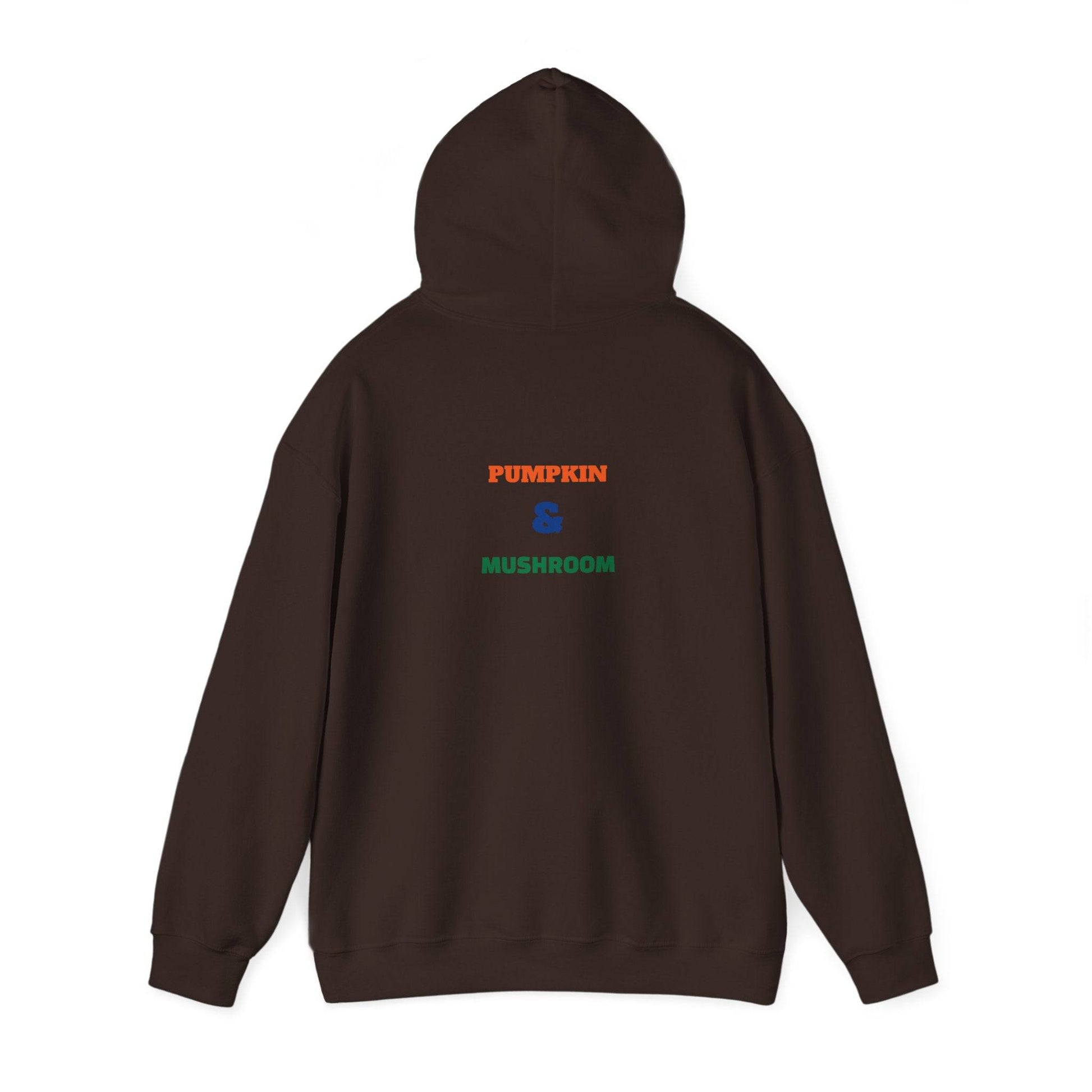 Pumpkin & Mushroom Unisex Heavy Blend™ Hooded Sweatshirt - Zion Legend Fashions
