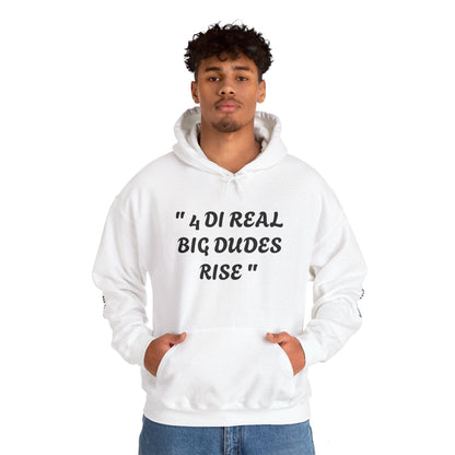 4 Di Real Big Dudes Rise Unisex Heavy Blend™ Hooded Sweatshirt - Zion Legend Fashions