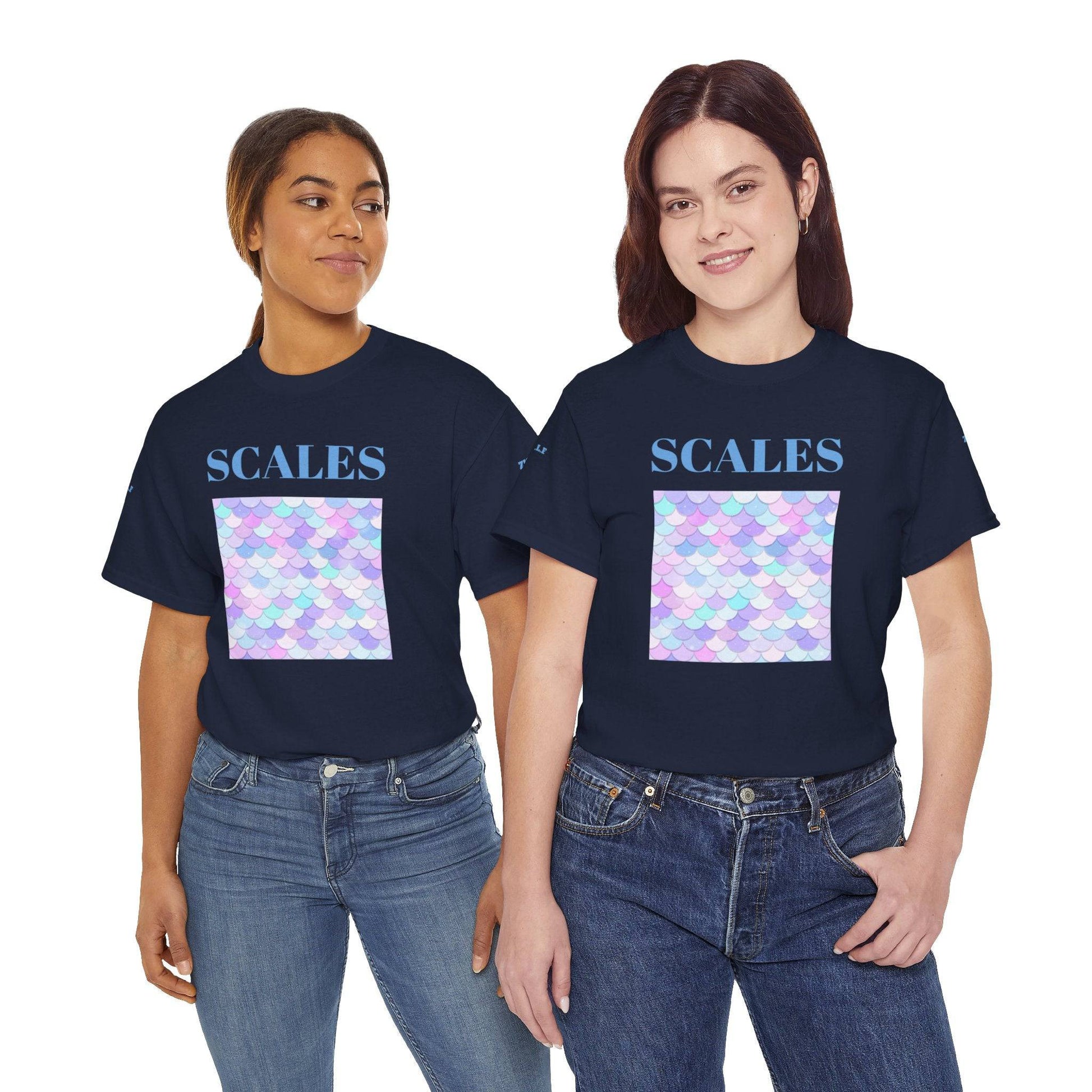Vivacious Scales Unisex Heavy 100% Cotton Tee - Zion Legend Fashions