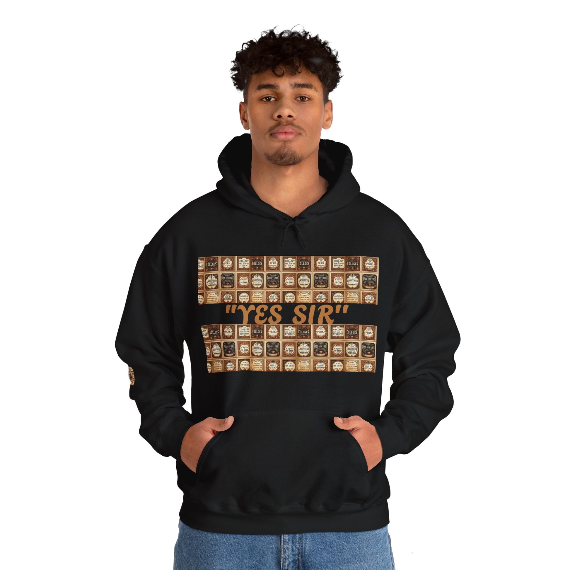Yes Sir Unisex Heavy Blend™ Hooded Sweatshirt - Zion Legend Fashions