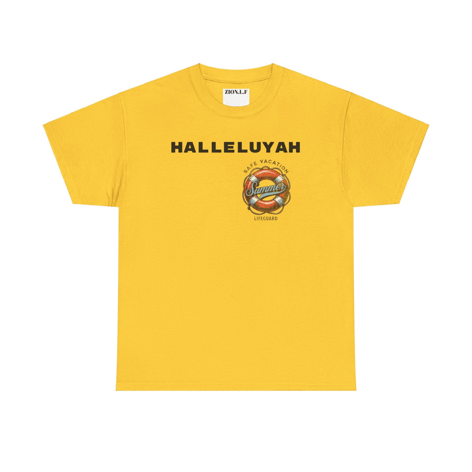 Halleluyah Safe Vacation  Unisex Heavy Cotton Tee Shirt - Zion Legend Fashions