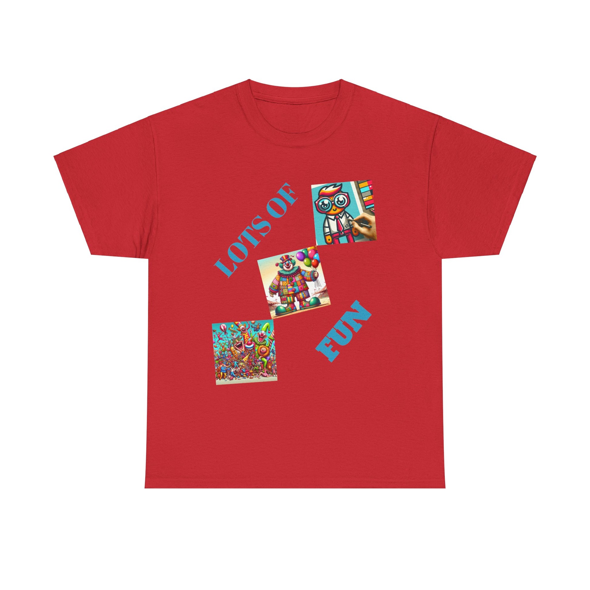 Lots of Fun Unisex  Heavy US Cotton T-Shirt - Zion Legend Fashions