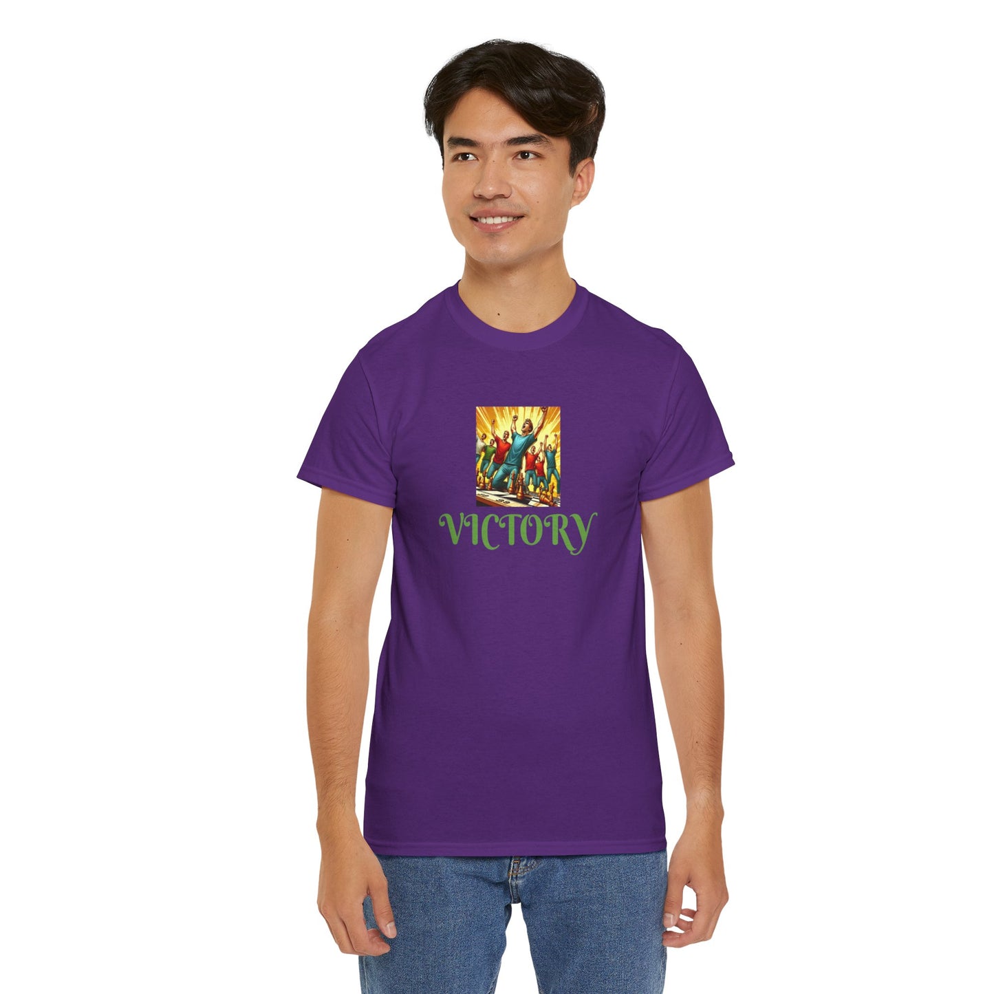 Victory Unisex Heavy Cotton Tee - Zion Legend Fashions