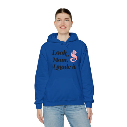 Look Mum  Unisex Heavy Blend™ Hooded Sweatshirt - Zion Legend Fashions