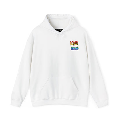 Love B Love  Vibrant colourful Unisex Heavy Hoodies sweatshirt - Zion Legend Fashions