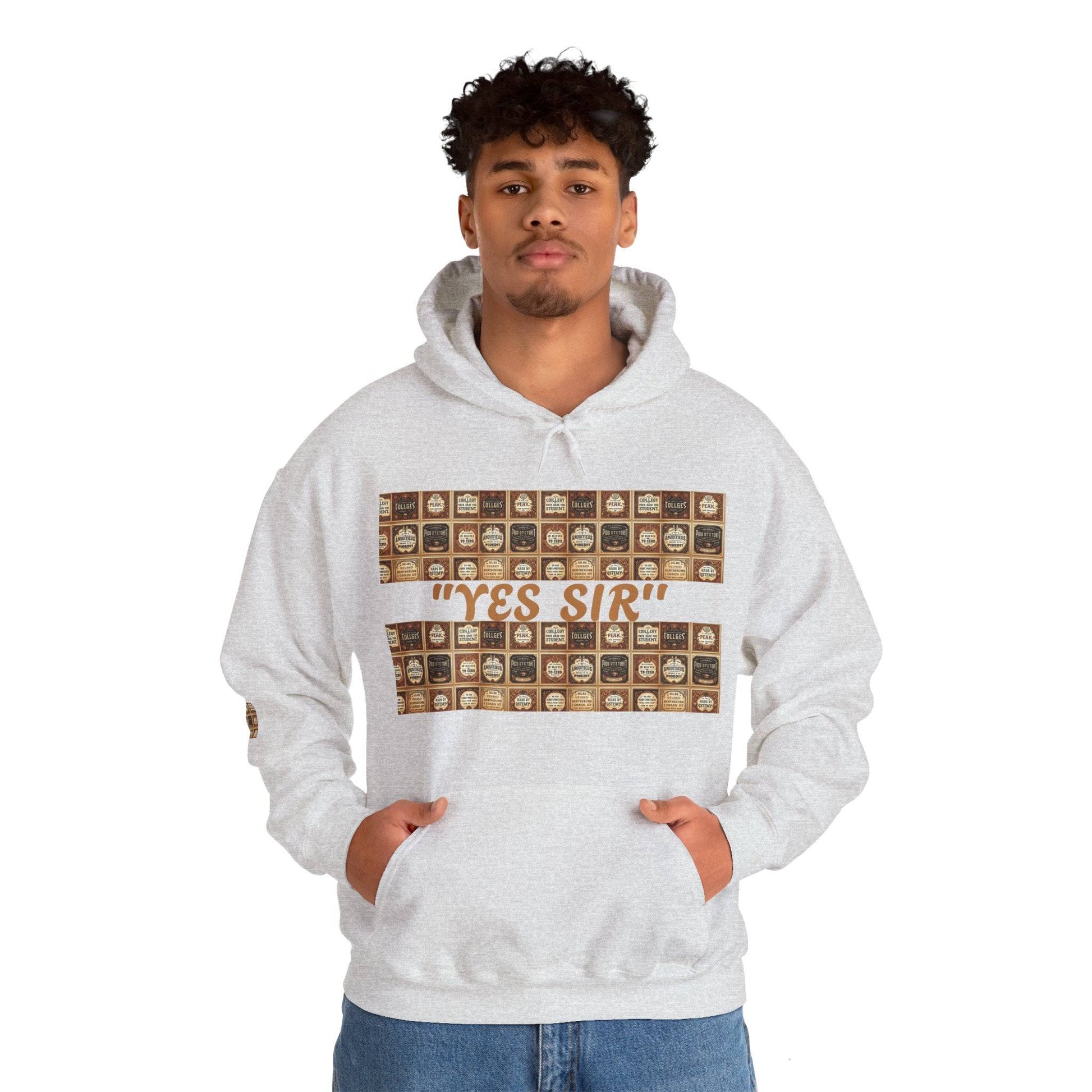 Yes Sir Unisex Heavy Blend™ Hooded Sweatshirt - Zion Legend Fashions