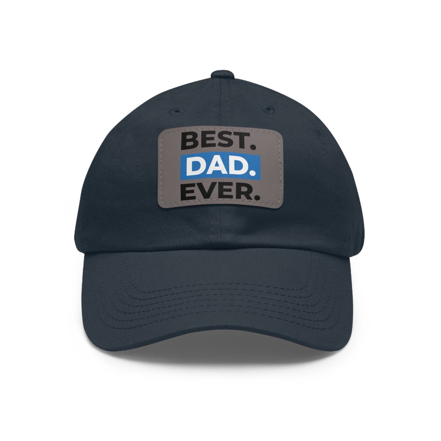 Dad Hat with Leather Patch (Rectangle)  -  Available USA Only - Zion Legend Fashions
